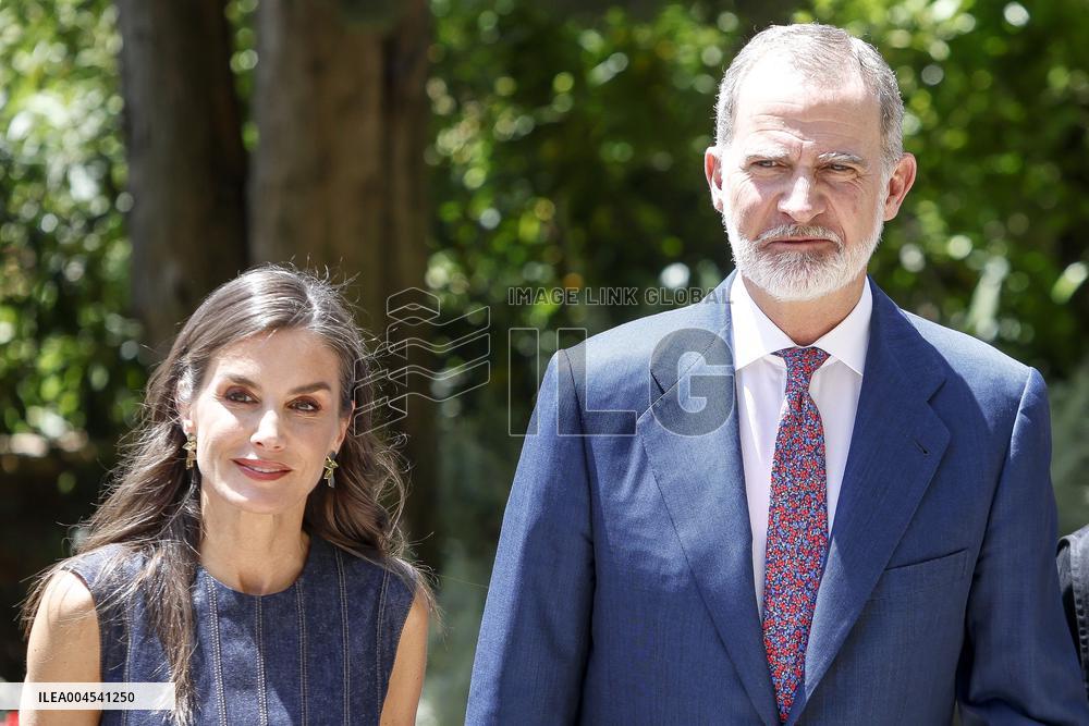Royals At 1000 anniversary of Monasterio de Montserrat Foundation - Barcelona