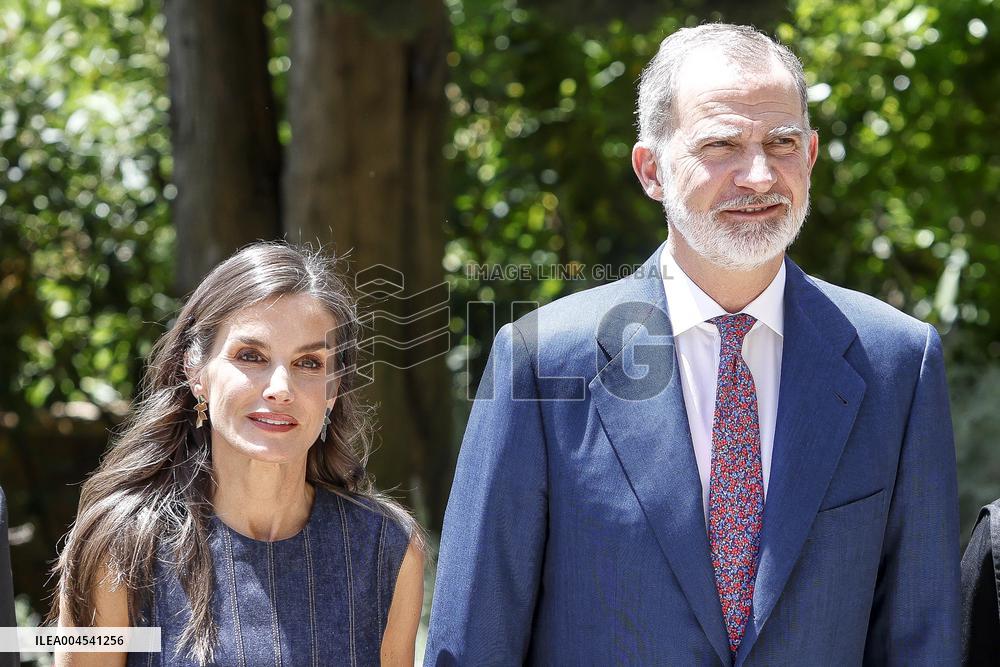 Royals At 1000 anniversary of Monasterio de Montserrat Foundation - Barcelona