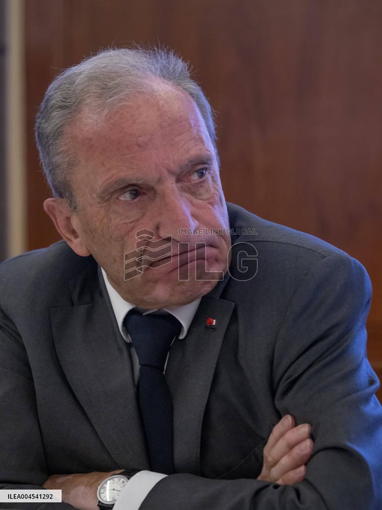Henri Proglio Press Conference - Paris