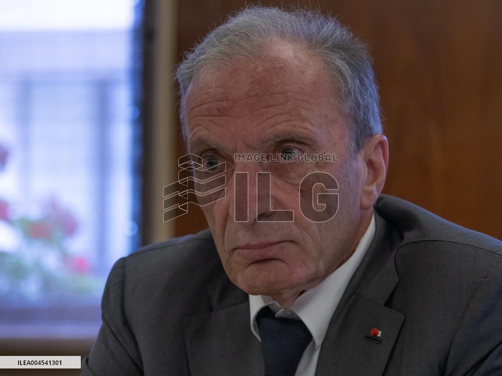 Henri Proglio Press Conference - Paris