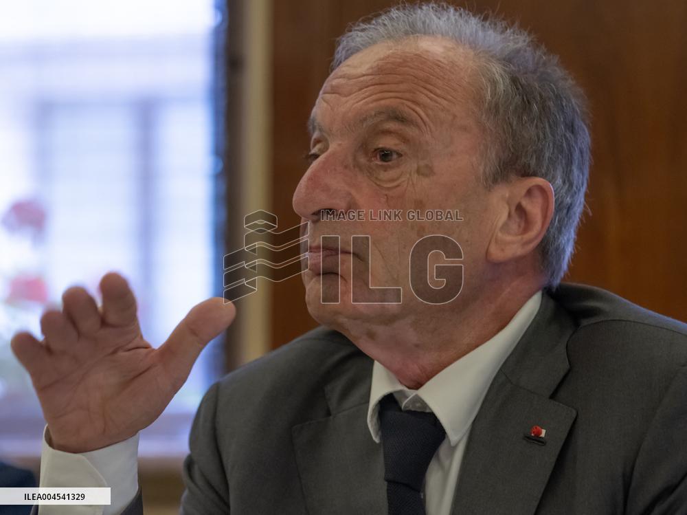 Henri Proglio Press Conference - Paris