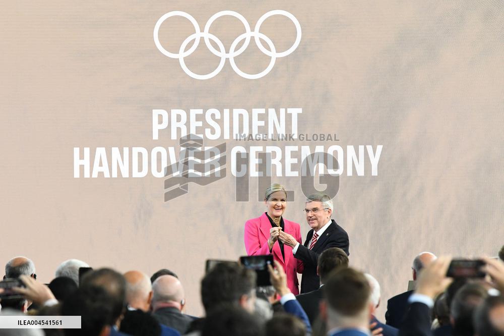 President Handover Ceremony at Olympic House - Lausanne