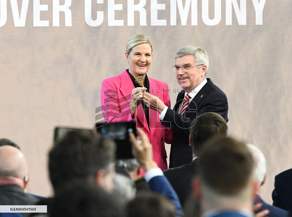 President Handover Ceremony at Olympic House - Lausanne