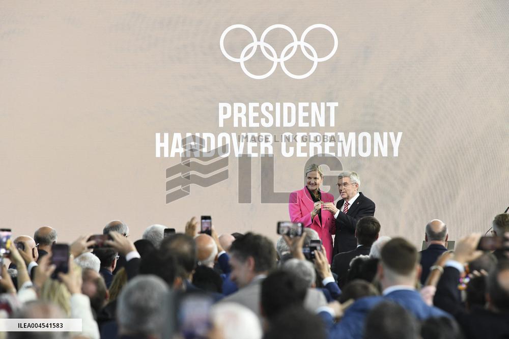 President Handover Ceremony at Olympic House - Lausanne
