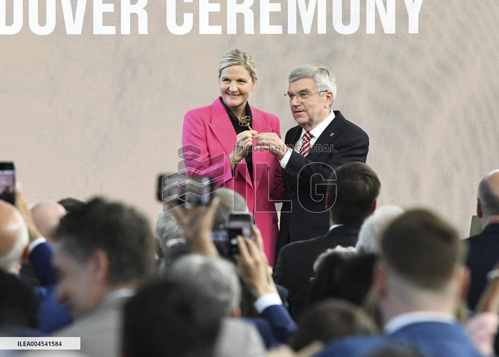 President Handover Ceremony at Olympic House - Lausanne
