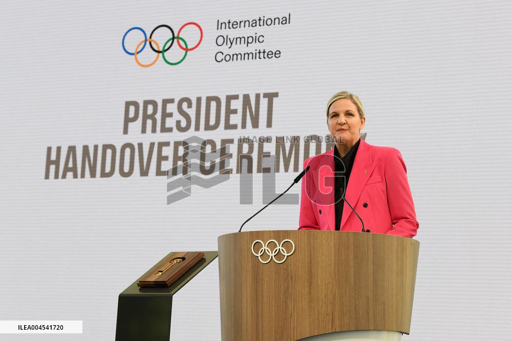 IOC President Handover Ceremony - Lausanne