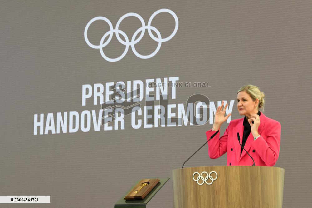IOC President Handover Ceremony - Lausanne