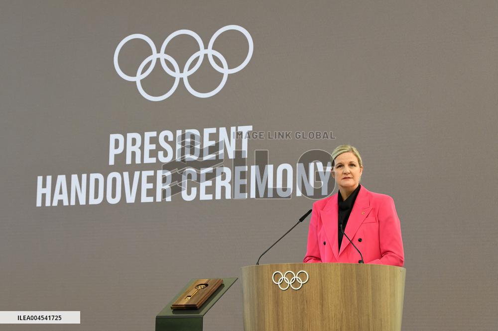IOC President Handover Ceremony - Lausanne
