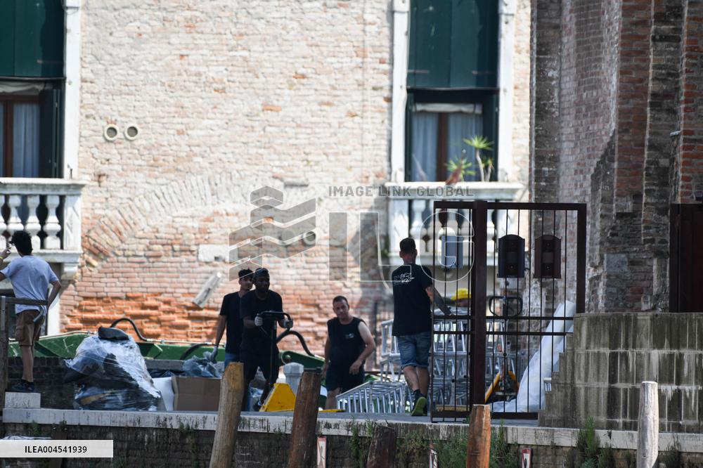 Preparations for Jeff Bezos' Wedding - Venice