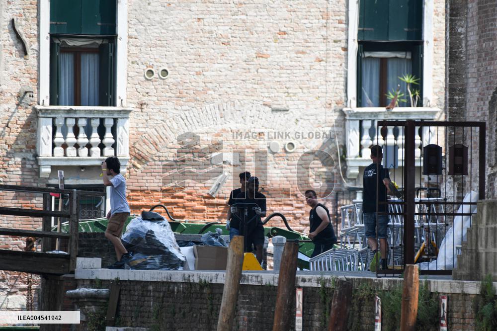 Preparations for Jeff Bezos' Wedding - Venice