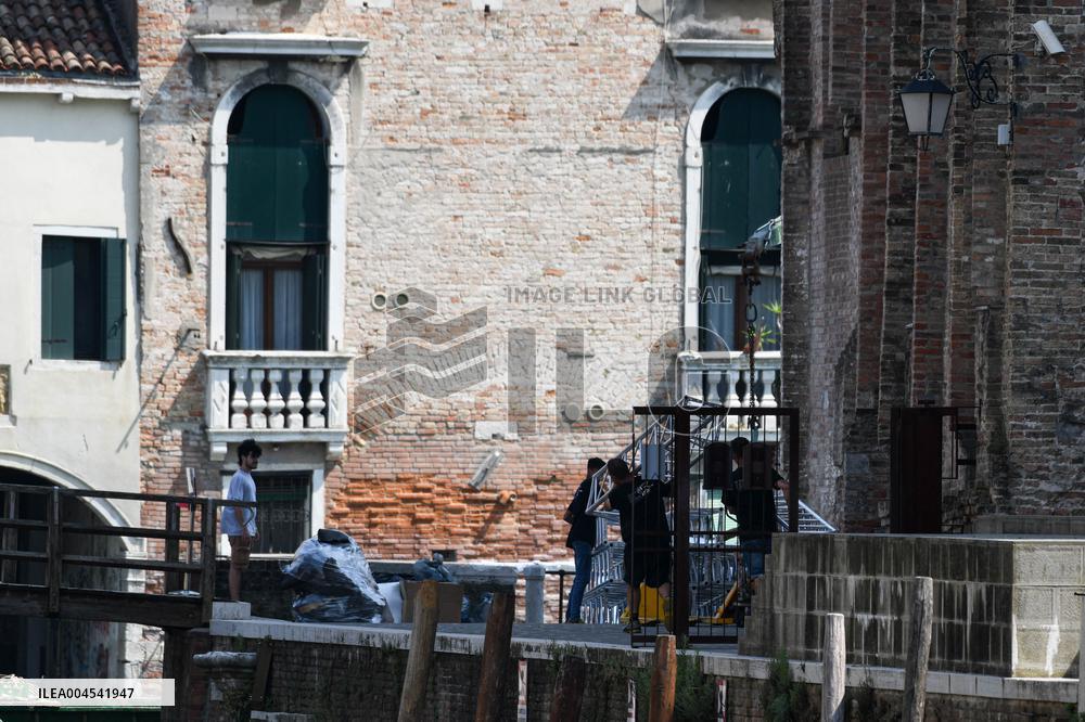 Preparations for Jeff Bezos' Wedding - Venice