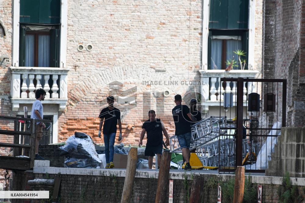 Preparations for Jeff Bezos' Wedding - Venice