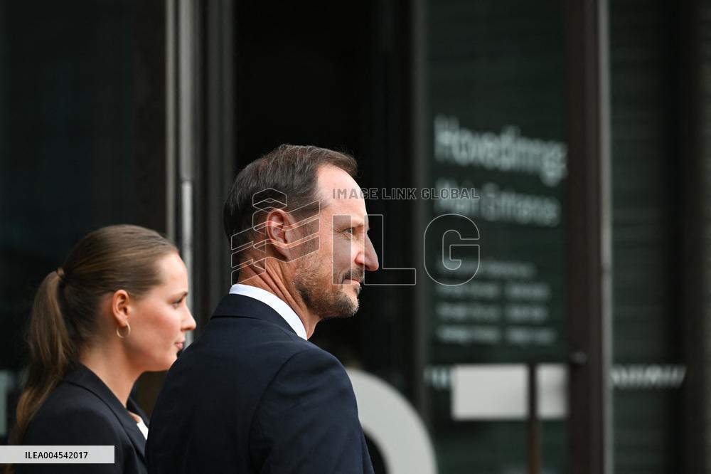 President Macron at The National Museum - Oslo