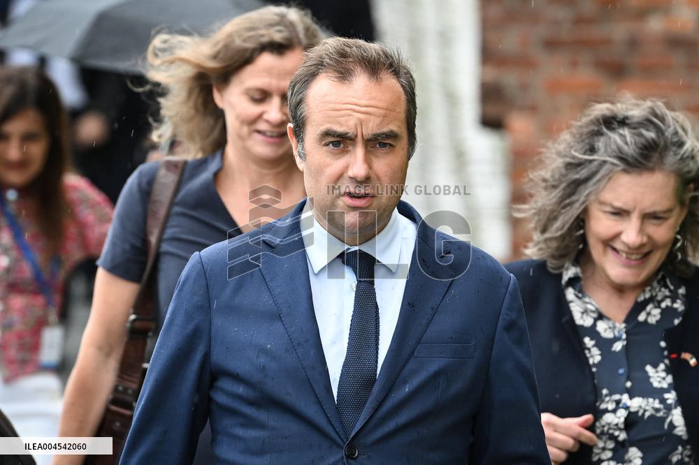 Emmanuel Macron visits Oslo FA