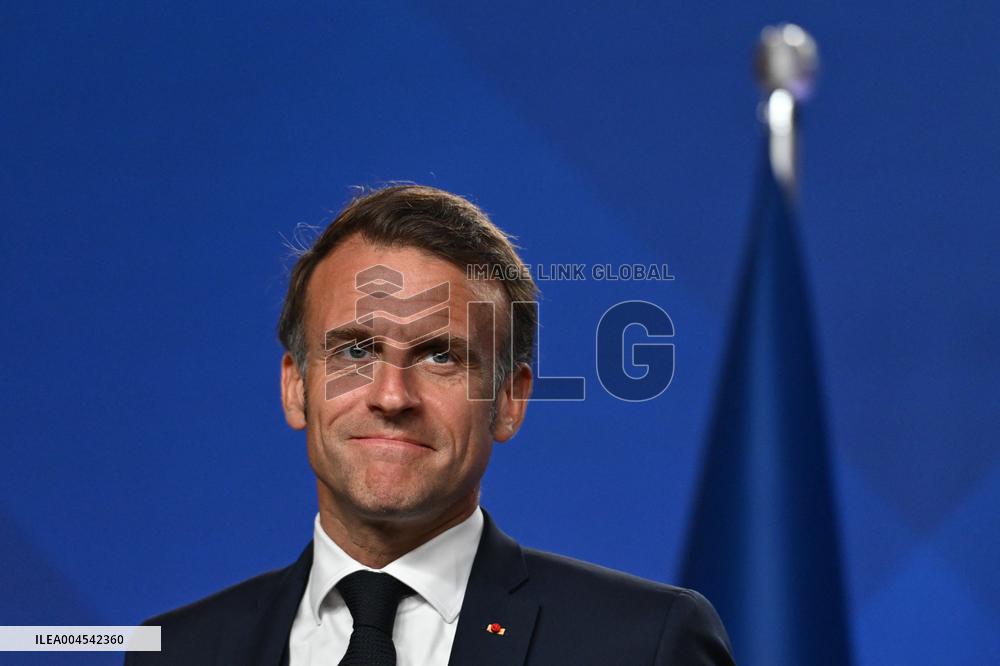 President Macron's Official Visit To Norway - Press Conference