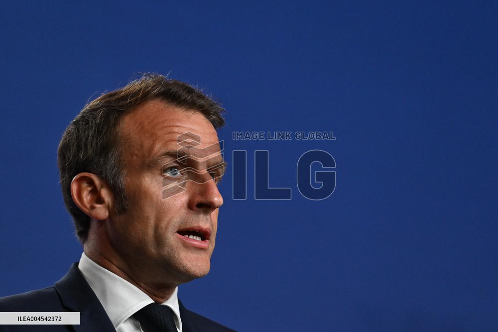 President Macron's Official Visit To Norway - Press Conference