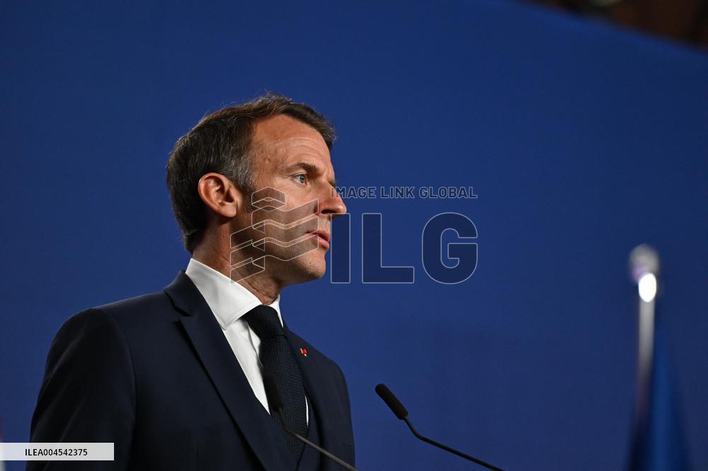 President Macron's Official Visit To Norway - Press Conference