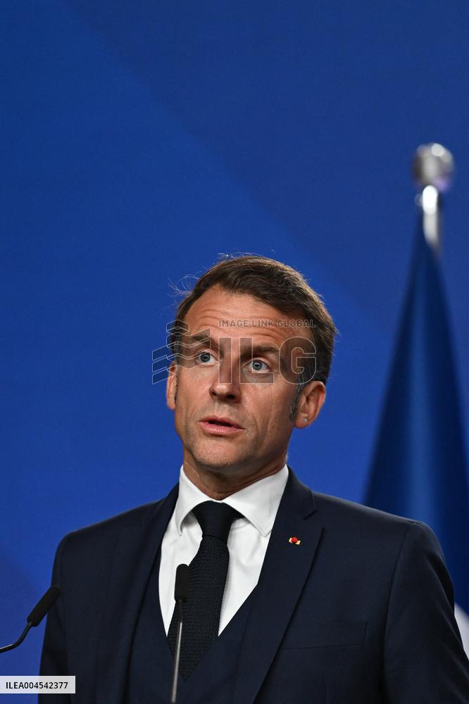 President Macron's Official Visit To Norway - Press Conference