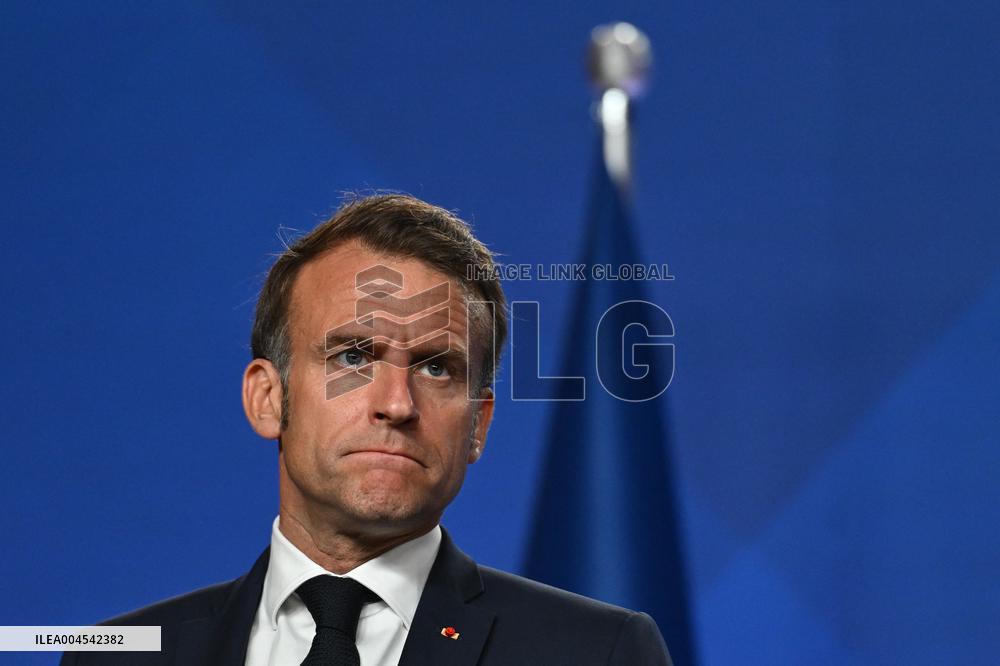 President Macron's Official Visit To Norway - Press Conference