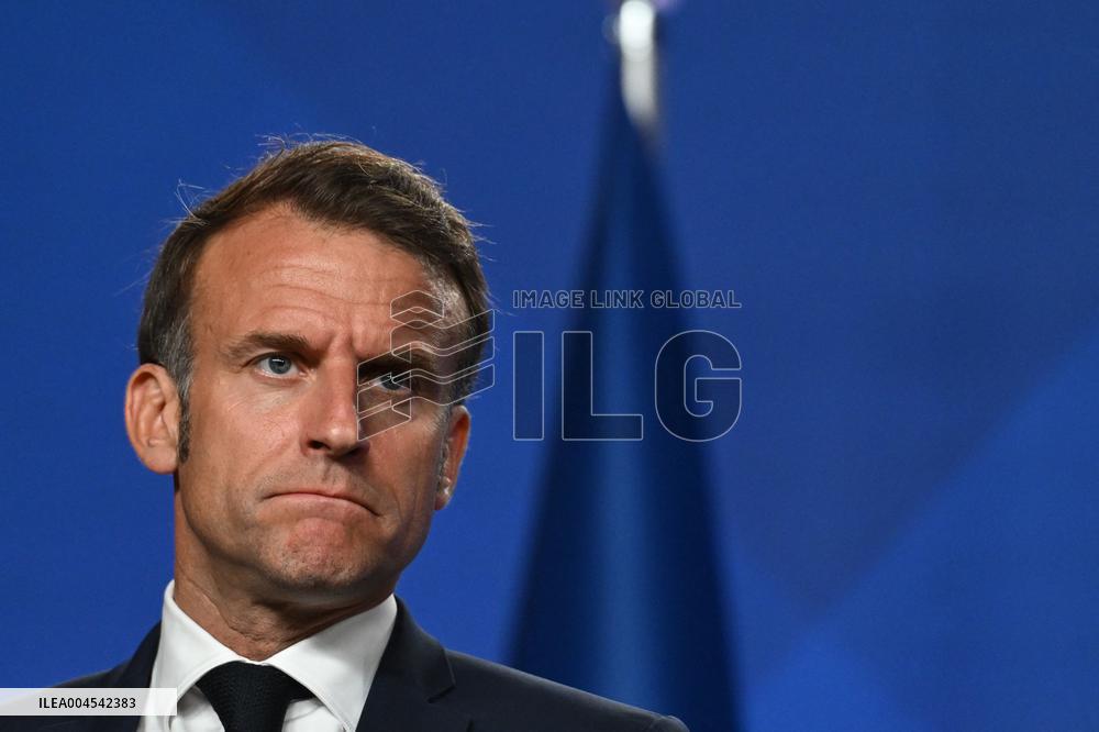 President Macron's Official Visit To Norway - Press Conference