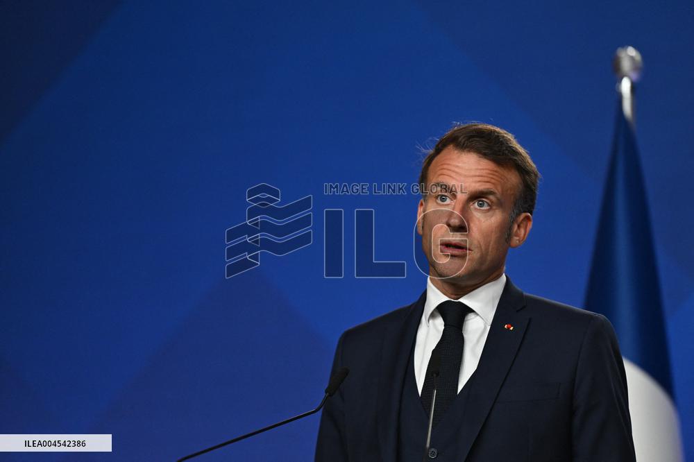 President Macron's Official Visit To Norway - Press Conference