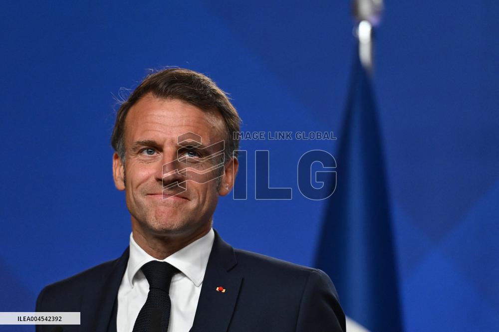 President Macron's Official Visit To Norway - Press Conference