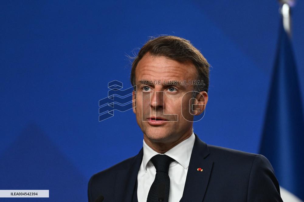 President Macron's Official Visit To Norway - Press Conference