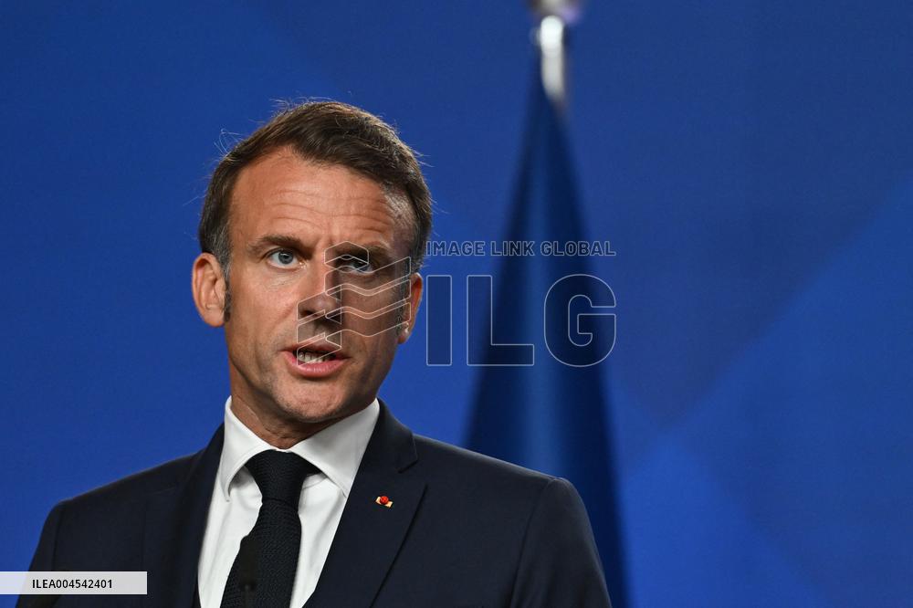 President Macron's Official Visit To Norway - Press Conference