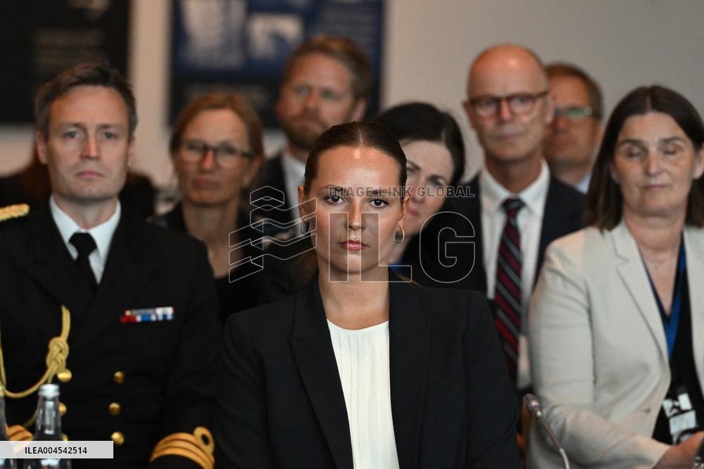 President Macron at The National Museum - Oslo