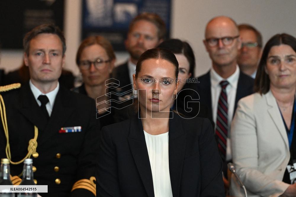 President Macron at The National Museum - Oslo
