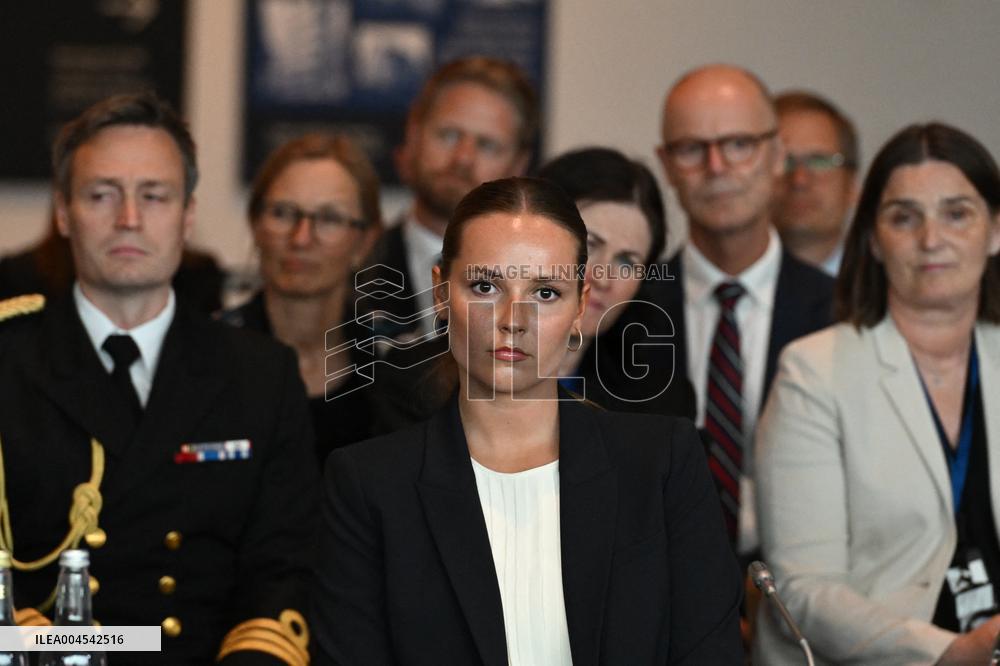 President Macron at The National Museum - Oslo