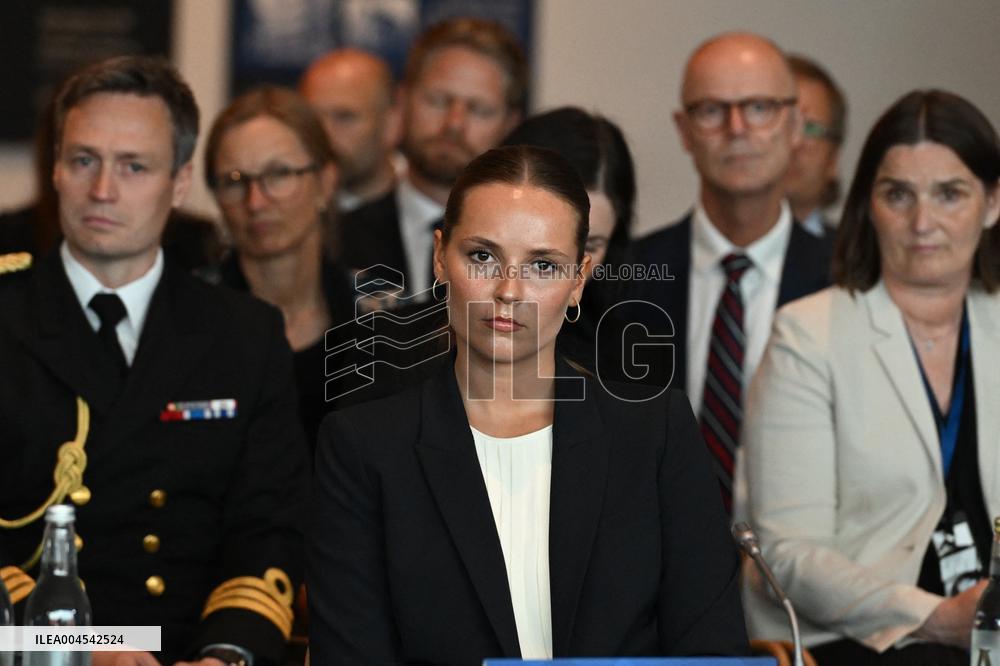 President Macron at The National Museum - Oslo