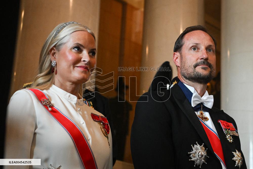 President Macron s Official Visit To Norway - Gala Dinner