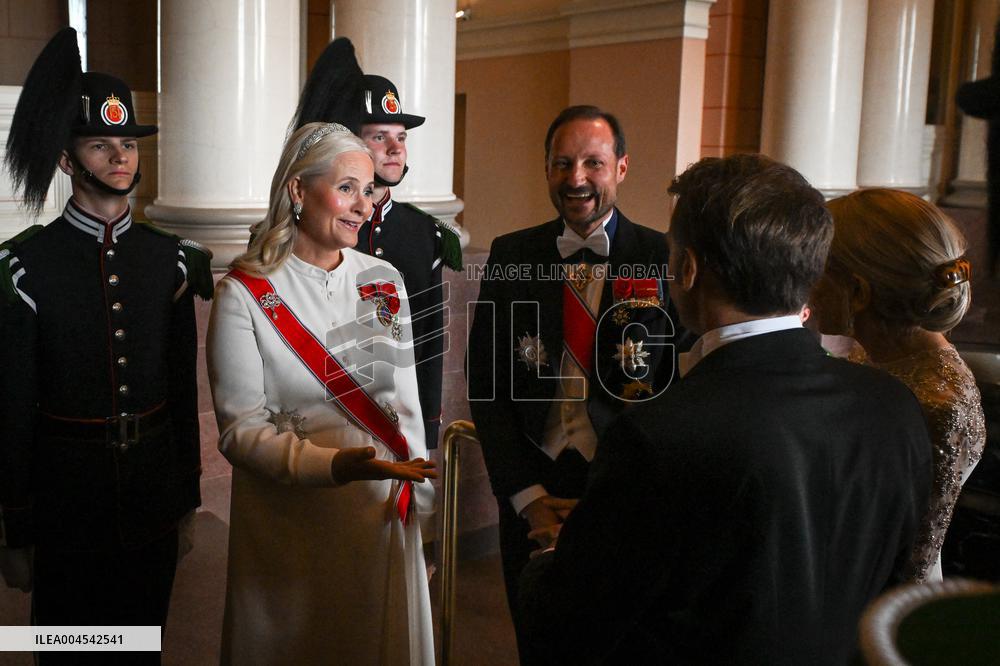 President Macron s Official Visit To Norway - Gala Dinner