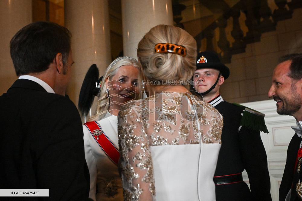 President Macron s Official Visit To Norway - Gala Dinner