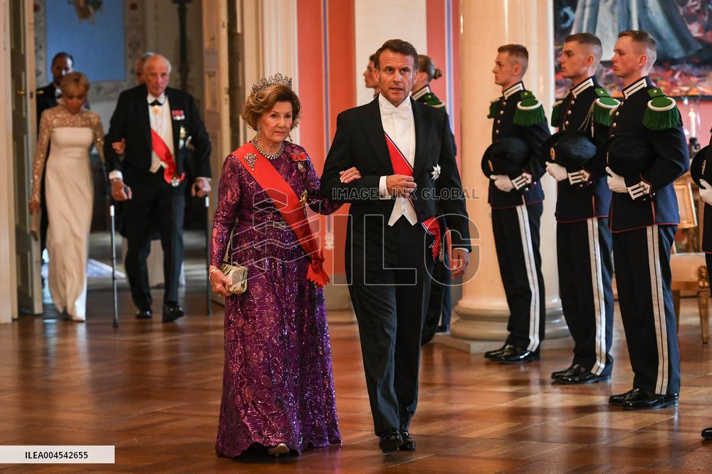 President Macron s Official Visit To Norway - Gala Dinner