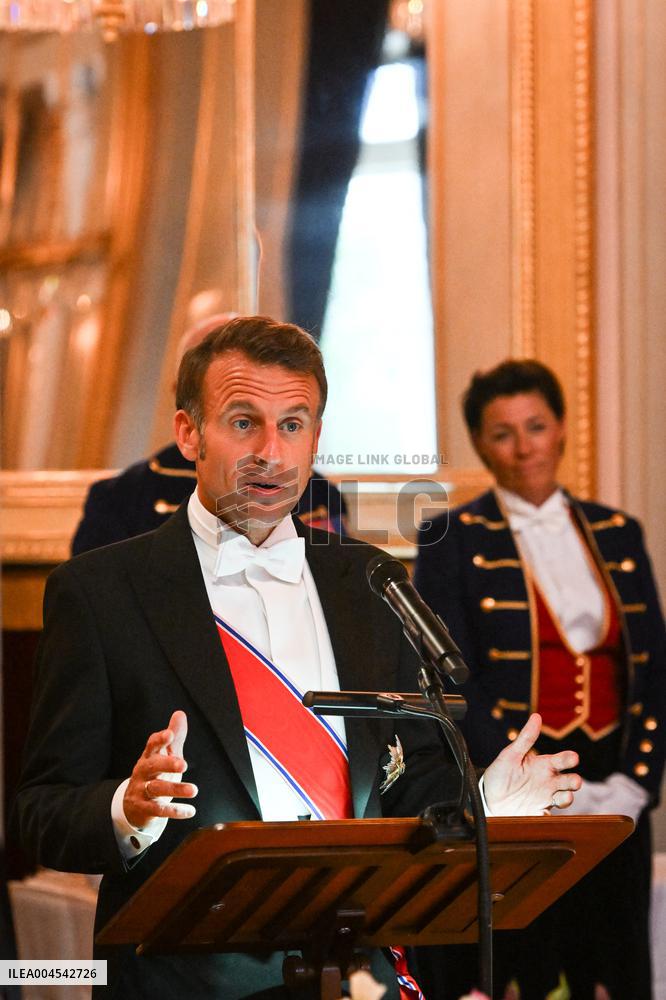 President Macron s Official Visit To Norway - Gala Dinner