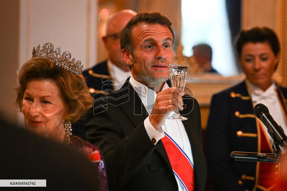 President Macron s Official Visit To Norway - Gala Dinner