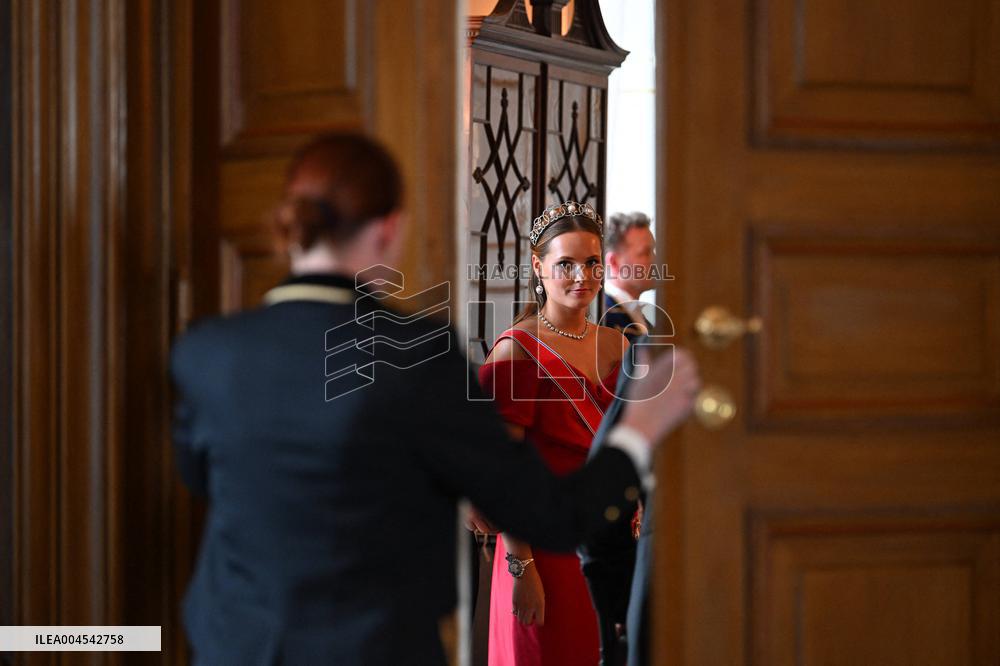President Macron Visits Norway - Audience Before The Gala Dinner