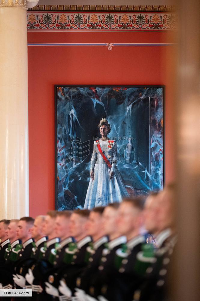 President Macron Visits Norway - Audience Before The Gala Dinner