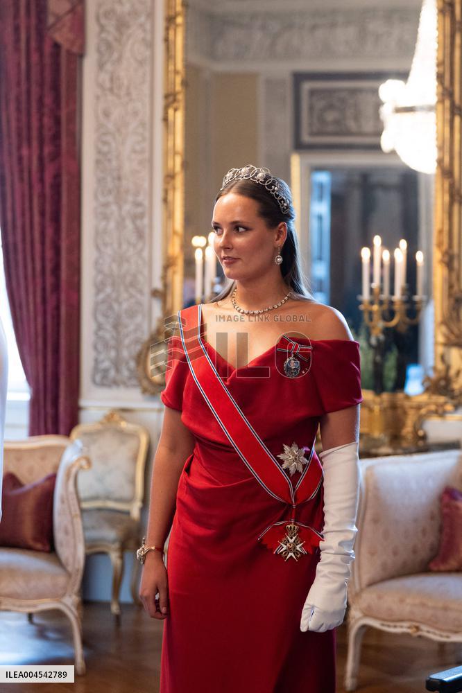 President Macron Visits Norway - Audience Before The Gala Dinner