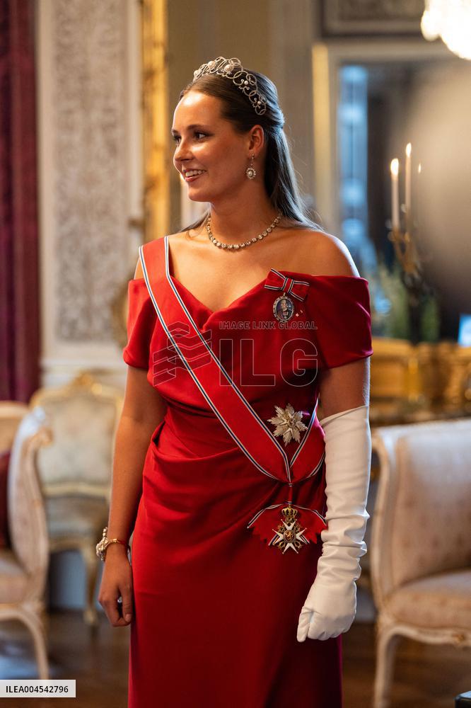 President Macron Visits Norway - Audience Before The Gala Dinner