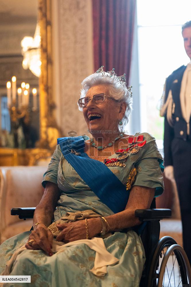 President Macron Visits Norway - Audience Before The Gala Dinner
