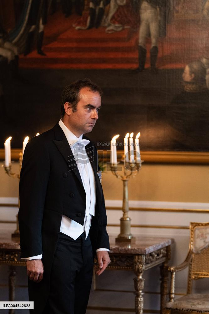 President Macron Visits Norway - Audience Before The Gala Dinner