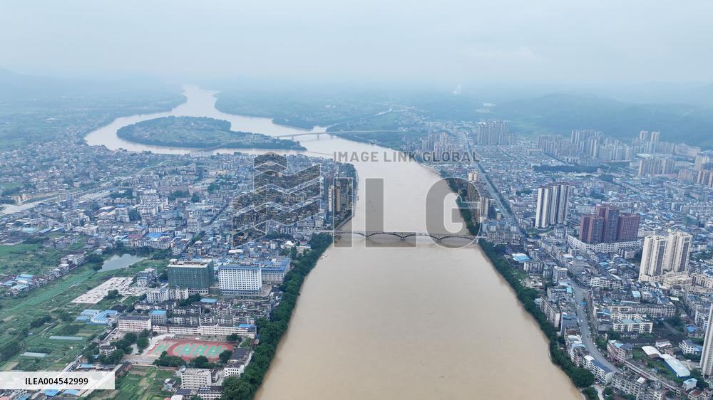 2025 Thrid Flood Peak in Rong'an