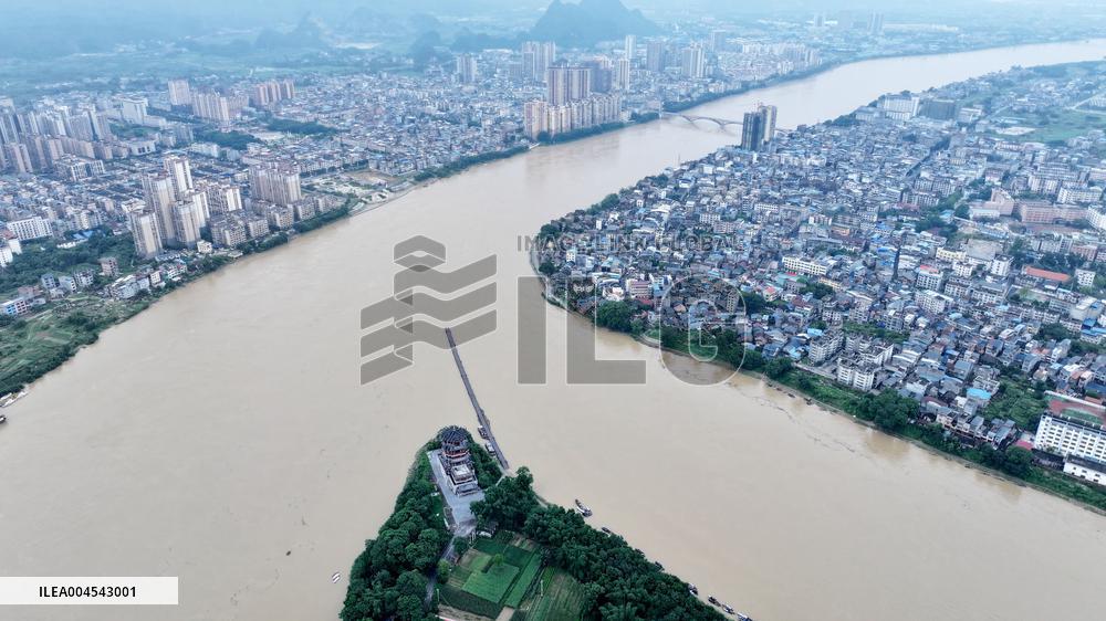 2025 Thrid Flood Peak in Rong'an