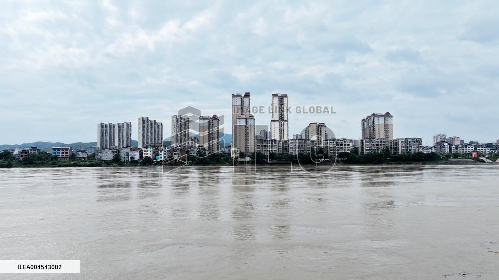 2025 Thrid Flood Peak in Rong'an