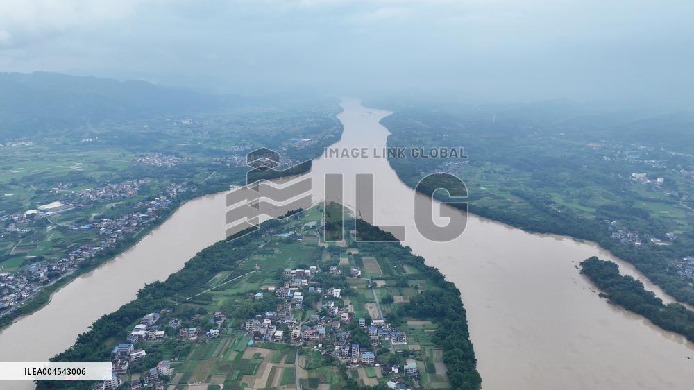 2025 Thrid Flood Peak in Rong'an