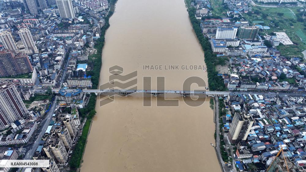 2025 Thrid Flood Peak in Rong'an