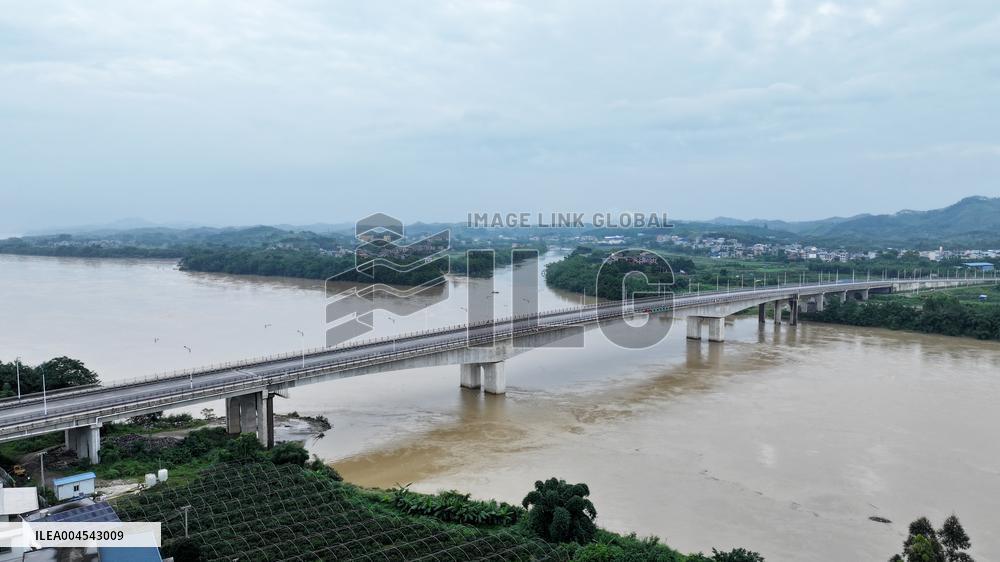 2025 Thrid Flood Peak in Rong'an